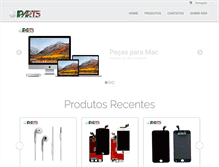 Tablet Screenshot of ipartts.com